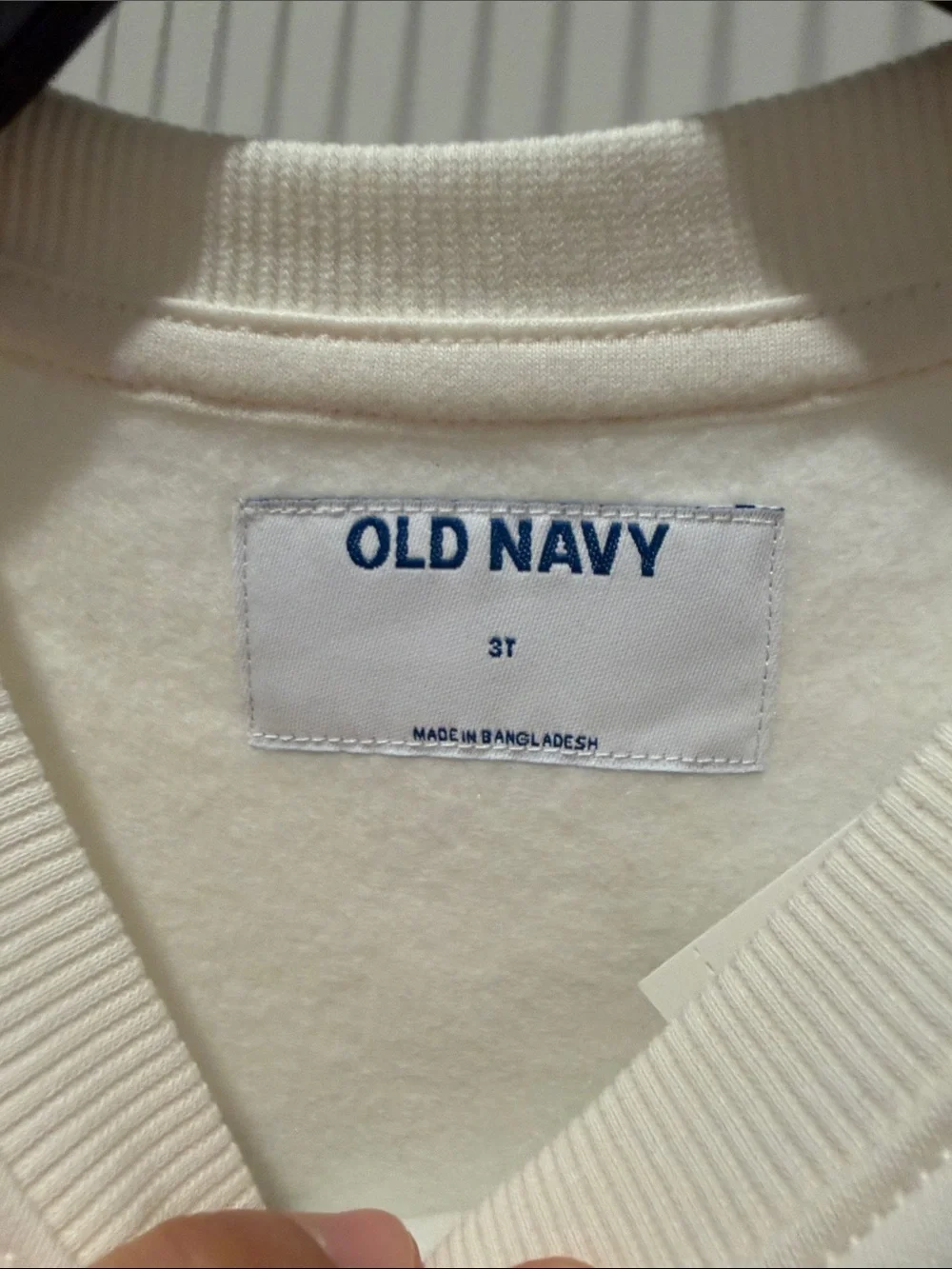 Old Navy cream long